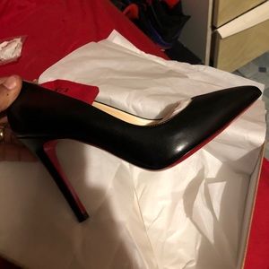 Christian louboutin  Red bottim heels